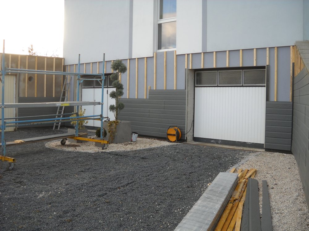 bardage avant travaux