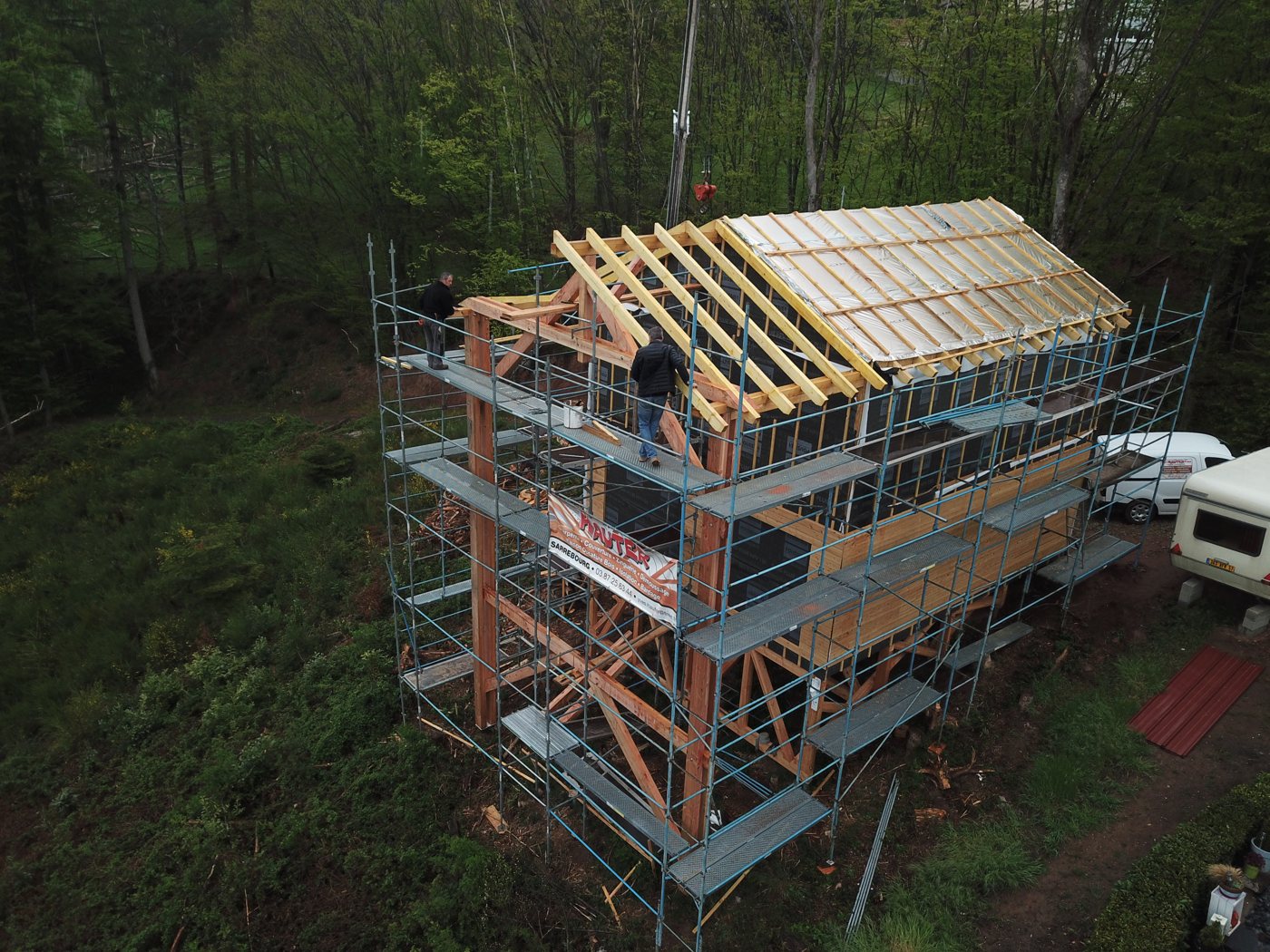 maison ossature bois Entreprise Hauter - vue 4