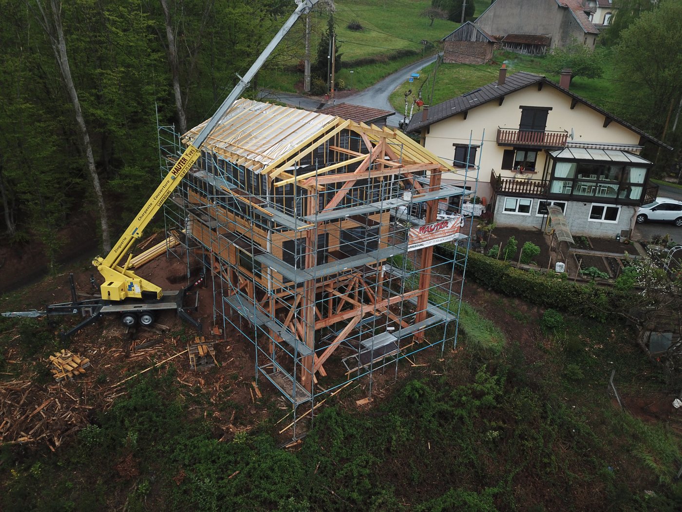 maison ossature bois Entreprise Hauter - vue 8
