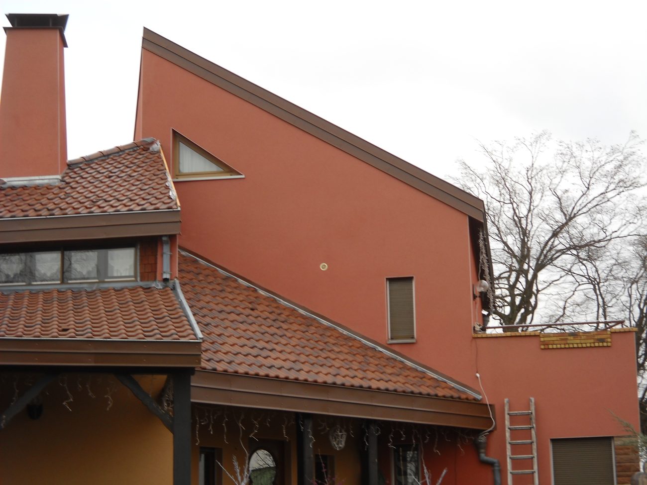 Couverture neuve en tuiles sur maison à Sarrebourg